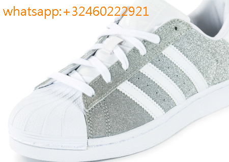 adidas superstar gris paillette